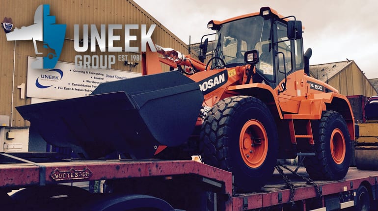 uneek group and uneek forwarding lorry